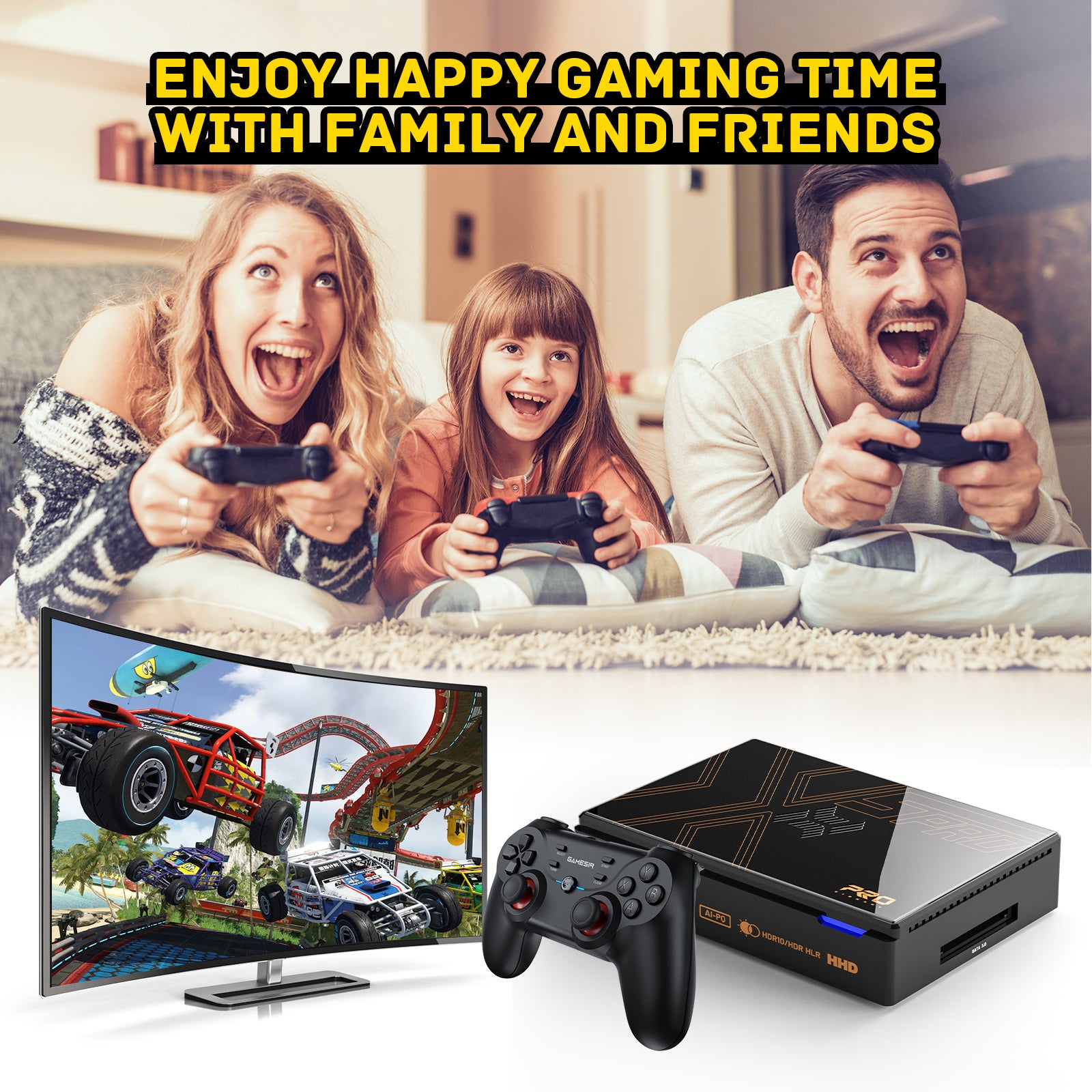 Kinhank Super Console X5 PRO レトロゲーム機、16000 以上のゲーム内蔵、Android 12.0 TV シス – XZ  Game | KinHank 公式サイト