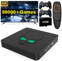 新品Super Console X KINGレトロゲーム機、117000ゲーム内蔵、EmuELEC 4.5/Android 9.0/CoreELECシステム搭載、4K UHD出力、2.4G+5GデュアルバンドWIFI、ギガビットイーサイト、BLUETOOTH 4.1（ゲーム収録済）[送料無料]